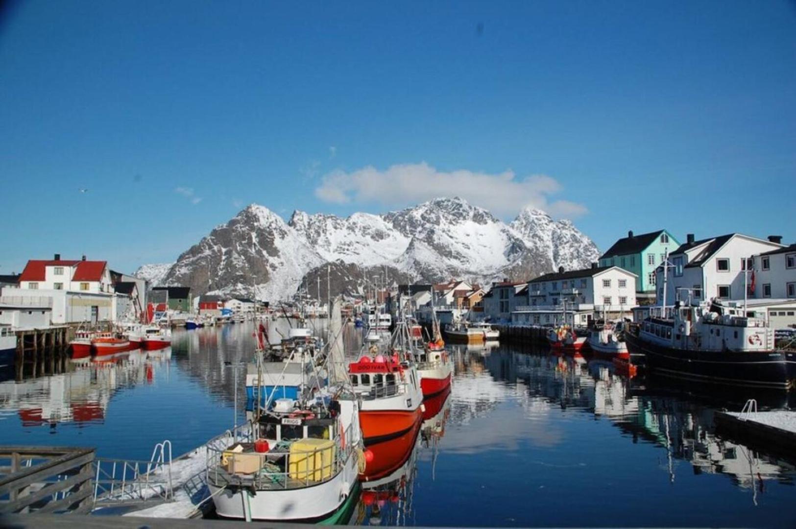 Seafront Apartment Henningsvær Dış mekan fotoğraf